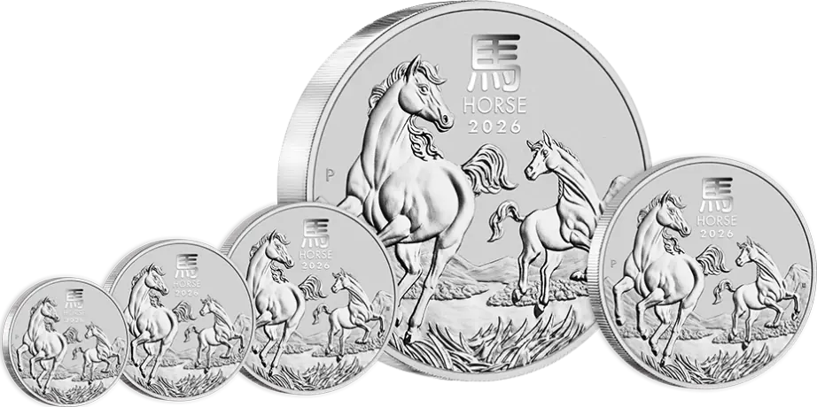 5 oz Lunar III Horse Silver Coin | 2026