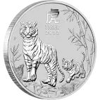 5 oz Lunar III Tiger Silver Coin | 2022