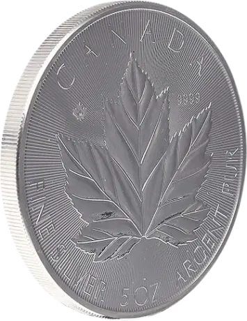 5 oz Liść Klonowy Srebrna Moneta | 2026