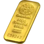 500g Lingote de Oro | Argor-Heraeus | Fundido