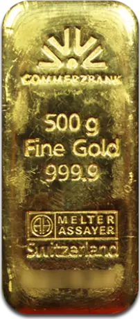 500g Gold Bar | Commerzbank