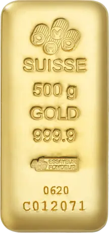 500g Gold Bar | PAMP Suisse