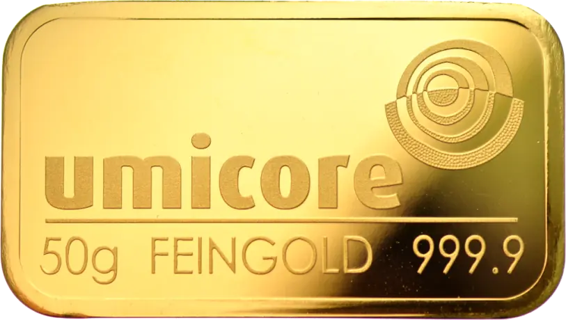 50g Gold Bar | Umicore