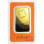 50g Goldbarren | Valcambi | Geprägt