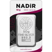50g Silver Bar | Nadir | LBMA