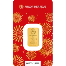 5g Goldbarren | Argor-Heraeus | Jahr des Pferd | 2026