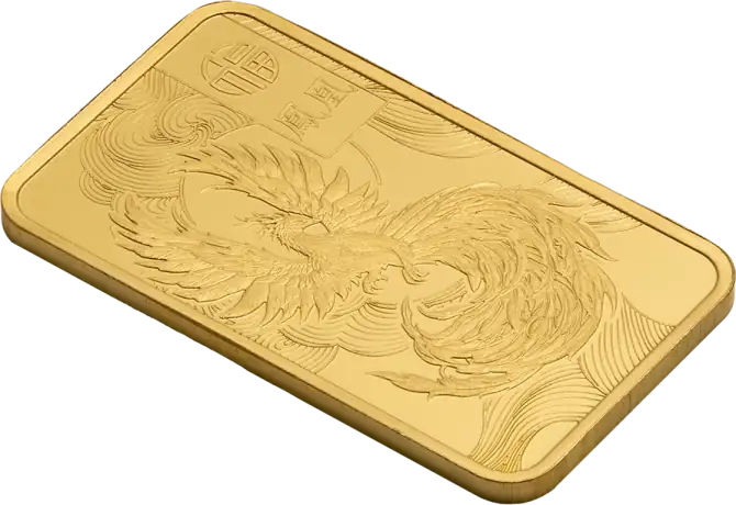 5g Good Luck Ph&ouml;nix Goldbarren | PAMP