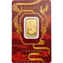 5g Good Luck Ph&ouml;nix Goldbarren | PAMP