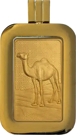 5g Lingote de Oro | PAMP | Camello &aacute;rabe con engaste colgante