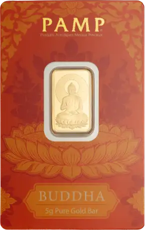 5g Goldbarren | PAMP | Buddha
