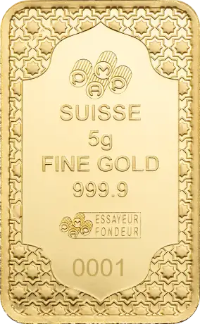 5g Lingot d'or | PAMP | Eid Mubarak