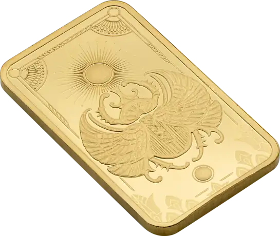 5g Gold Bar | PAMP | Lucky Scarab