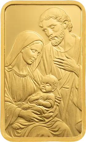 5 g Lingot d&rsquo;or | PAMP | Nativit&eacute;