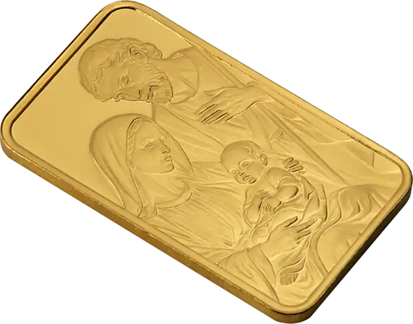 5 g Lingot d&rsquo;or | PAMP | Nativit&eacute;