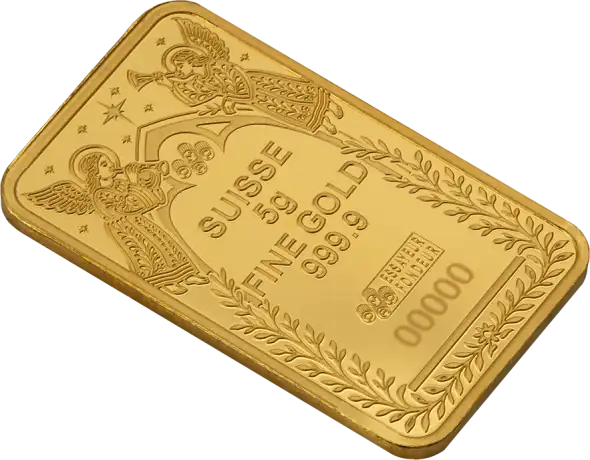 5 g Lingot d&rsquo;or | PAMP | Nativit&eacute;