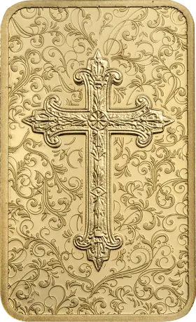 5g Złota Sztabka | PAMP Suisse Krzyż Chrześcijaństwa