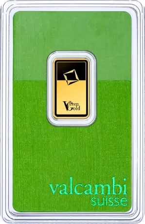 5g Lingote de Oro | Valcambi | Green Gold