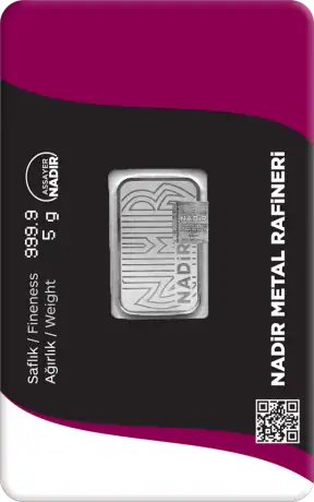 5g Silver Bar | Nadir | LBMA