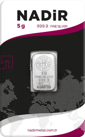 5g Silver Bar | Nadir | LBMA