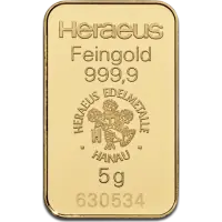 5g Gold Bars