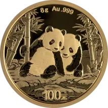 8g China Panda Gold Coin | 2026
