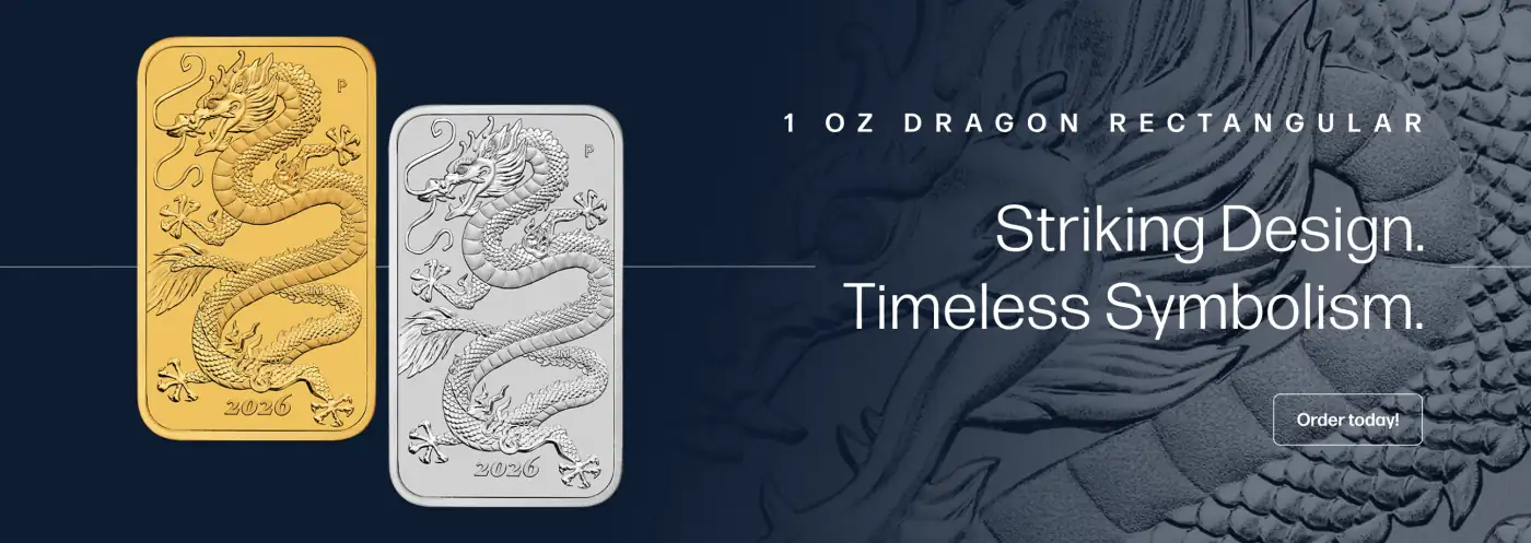 Perth Mint Rectangular Dragon 2026