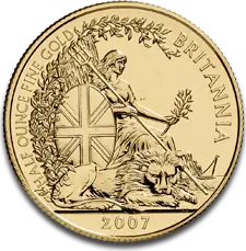 1/2 oz Britannia Gold Coin (mixed years)