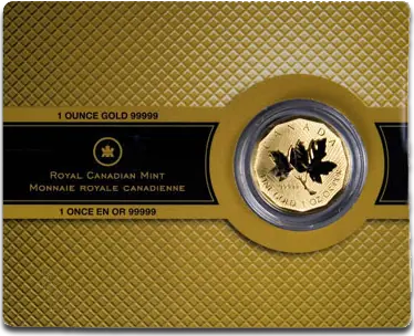 1 oz Maple Leaf | Oro 999.99/1000