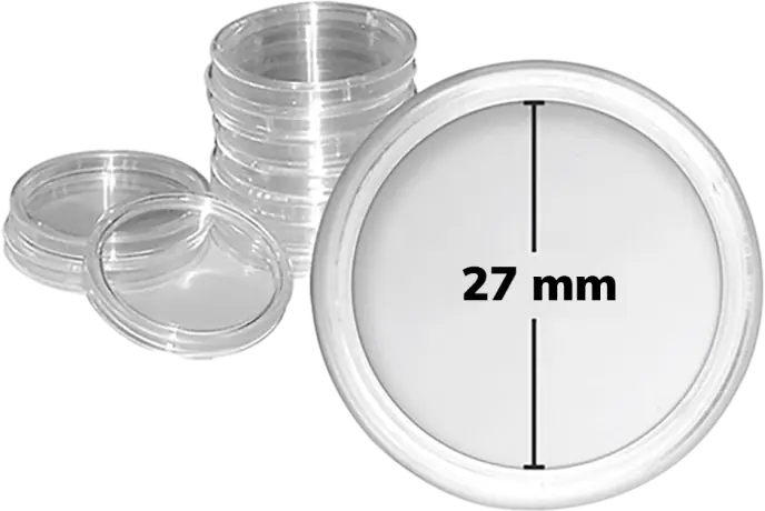 Coin Capsule - Inner Diameter 27mm