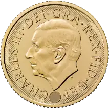Medio Soberano Carlos III | Oro | 2027