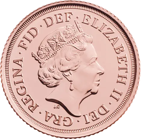 Half Sovereign Elizabeth II Gold Coin (2019)