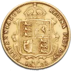 Queen Victoria Jubilee Half Sovereign Gold Coin (1887-1893)