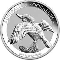 Kookaburra d&#039;argento