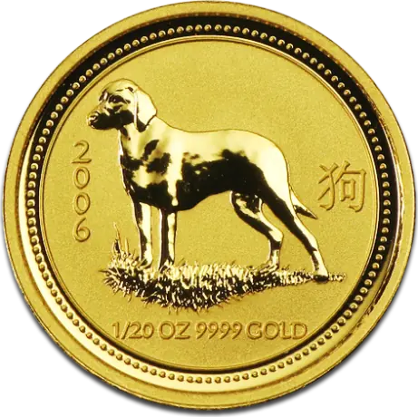1/2 oz Lunar I Dog | Gold | 2006