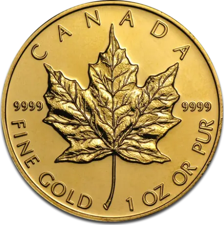 1 oz Maple Leaf | Oro | Años Diversions