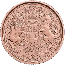 Mezza Sovrana d'Oro Commemorativa Carlo III | 2022