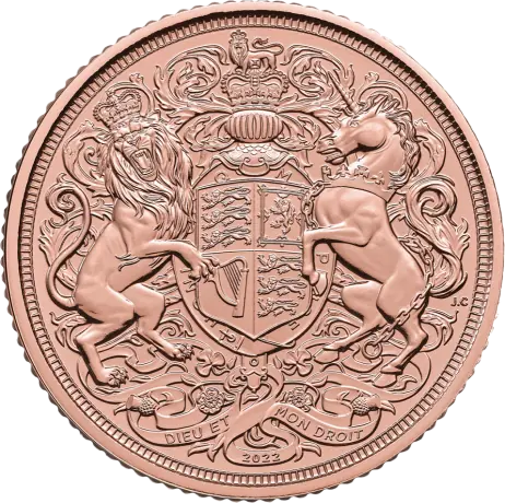 Sovereign Gedenkmünze Charles III Goldmünze | 2022