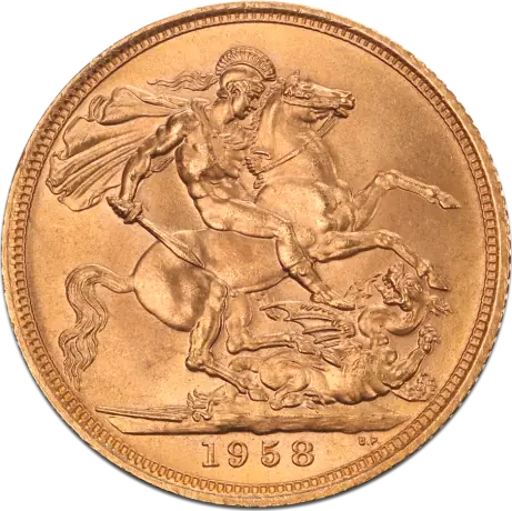 Queen Elizabeth II Gold Sovereign | 1957-2021