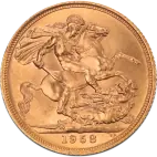 Queen Elizabeth II Gold Sovereign | 1957-2021