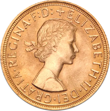 Souverain Elisabeth II | Pièce d'or | 1957-2021