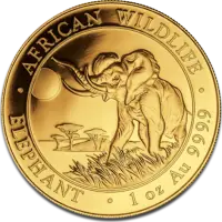 Elefante della Somalia d‘oro