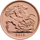 Sovereign Elizabeth II Gold Coin 2018
