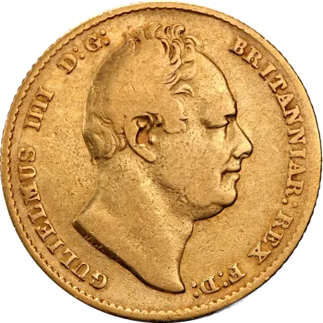 Souverain William IV | Or | 1830-1837
