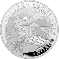 Monedas Arca de Noé de Plata